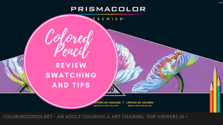 Prismacolor Colored Pencils Review | Swatching and Tips