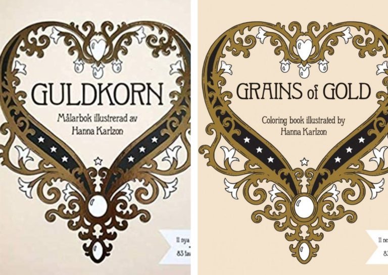 Grains of Gold Coloring Book