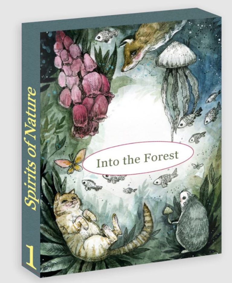 Spirits of Nature: Into the Forest Coloring Postcards