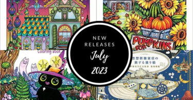 New coloring books to be released July 2023