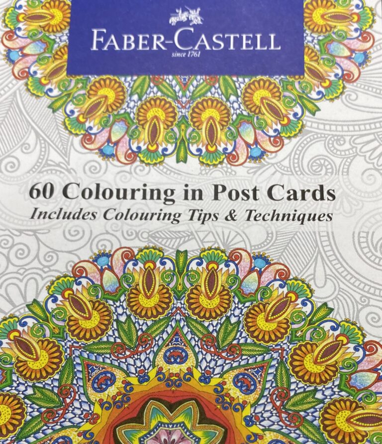 Faber Castell Coloring Postcards Review