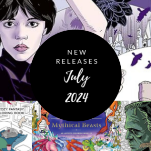 Coloring Books New Releases - July 2025 - Coloring Queen