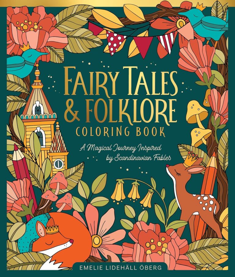 Fairy Tales and Folklore Coloring Book