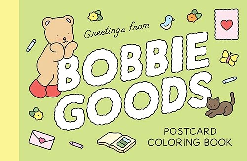 Bobbie Goods Coloring Postcard Book