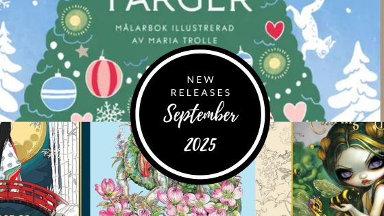 Coloring Books New Releases –  September 2025