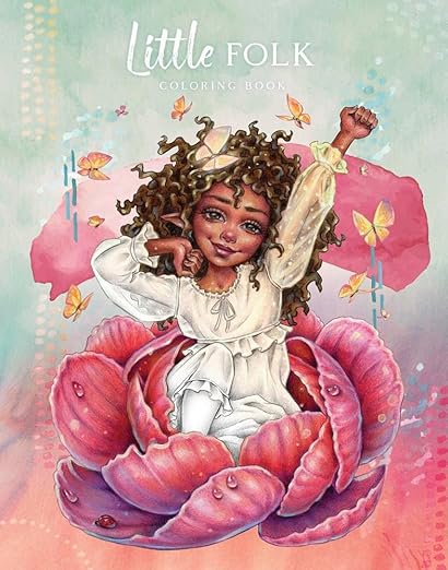 Little Folk Coloring Book 