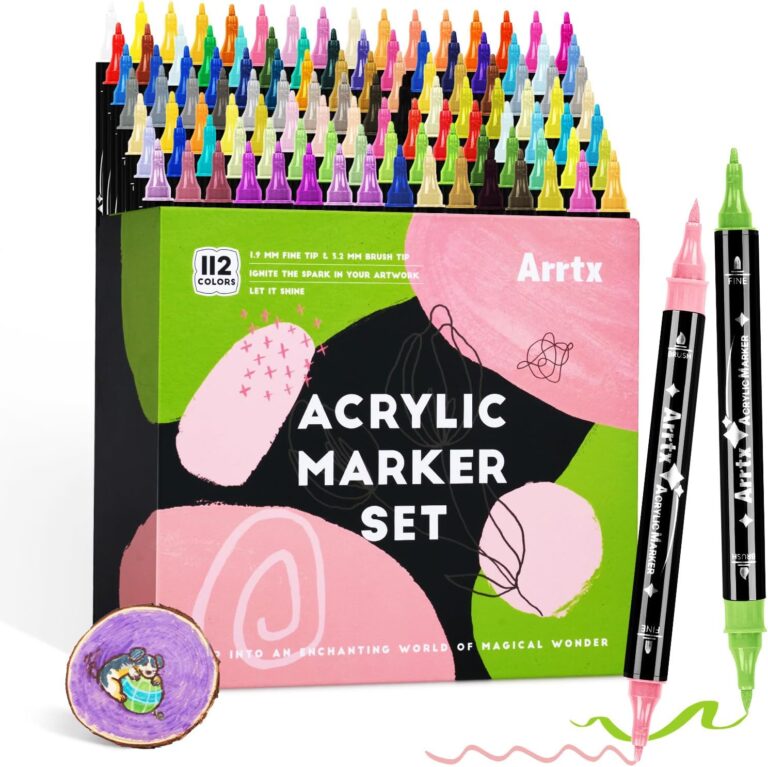 Arrtx 112 Acrylic Markers Review