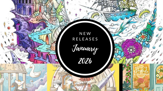 Coloring Books New Releases –  January 2026