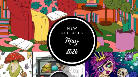 Coloring Books New Releases – May 2026