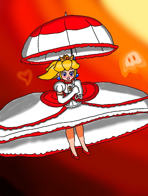 Paraskirt Fire Peach by UmbrellaPrincess - Colors Live