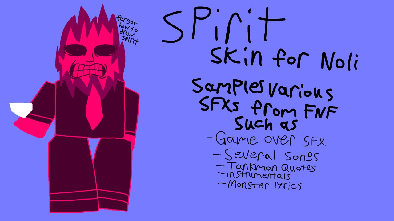 Spirit Noli Skin Concept for Forsaken by L0K0Fi - Colors Live