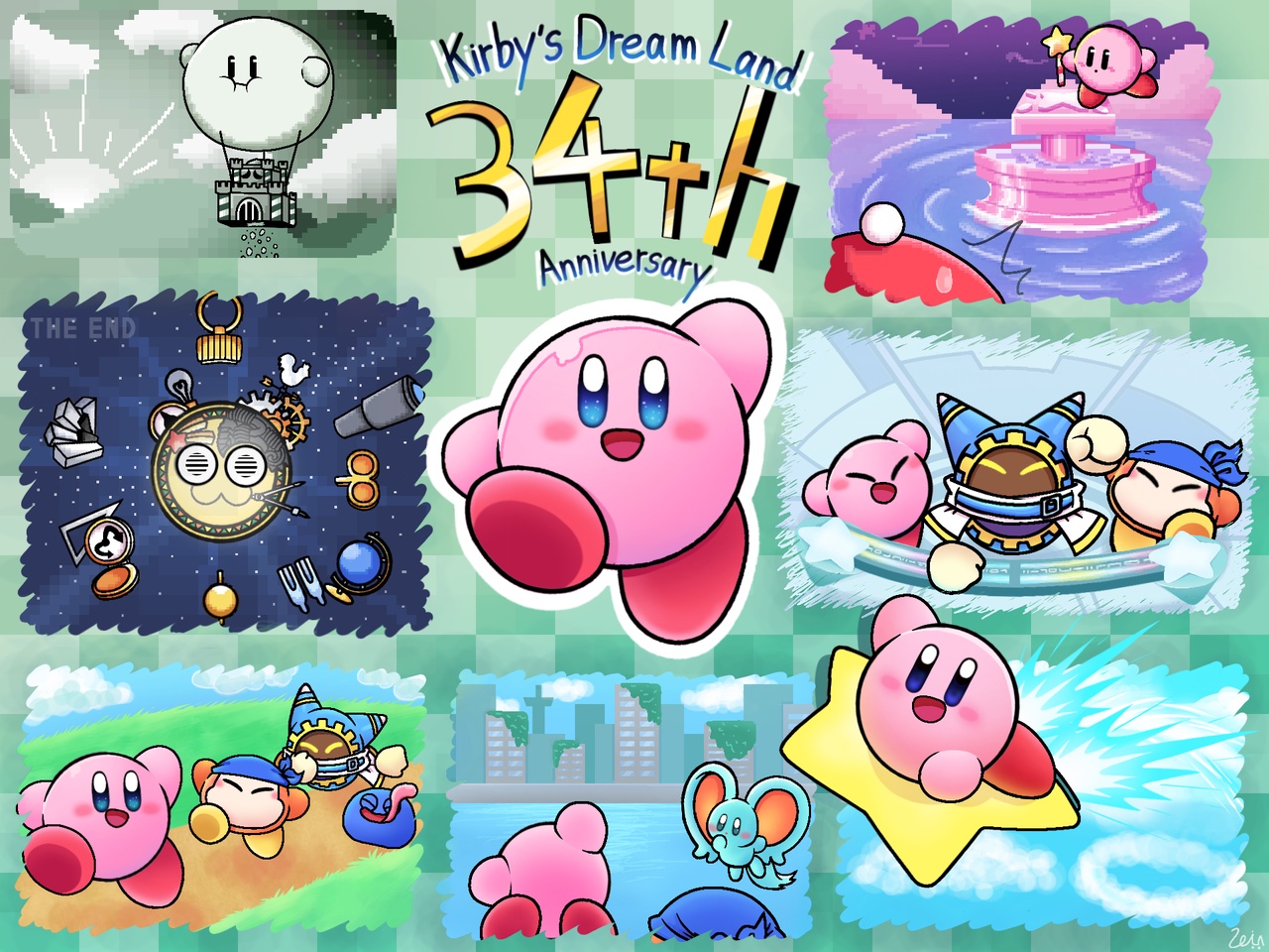 星のカービィ34周年！ by leilei_528 - Colors Live