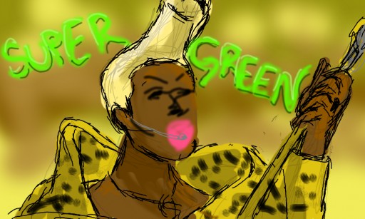 Colors Live - Ruby Rhod SUPER GREEN (Unfinish) by Febe