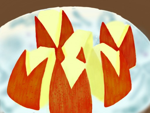 Colors Live うさぎさんりんご By Tanagoams