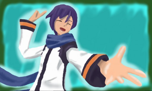 Colors Live - Kaito from Vocaloid (first drawing on colors!) by