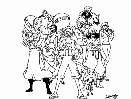 Colors Live One Piece Strawhat Pirates By Onepiecefan