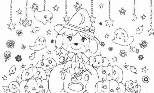 Colors Live ぬりえ ハロウィ ン By Rie