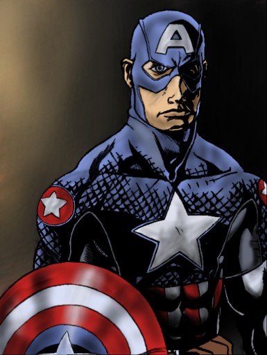 Colors! Live - Captain America by acuddlycat