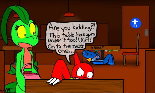 Colors Live - Gum under the table by Witzke