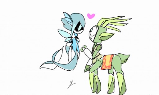 Colors Live The Fairy Mermaid And The Deer Centaur Elf Au By Maskedzeex