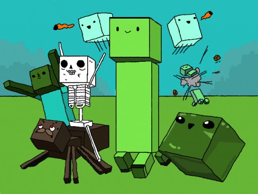 Colors Live Cute Minecraft By Made In Taiwan