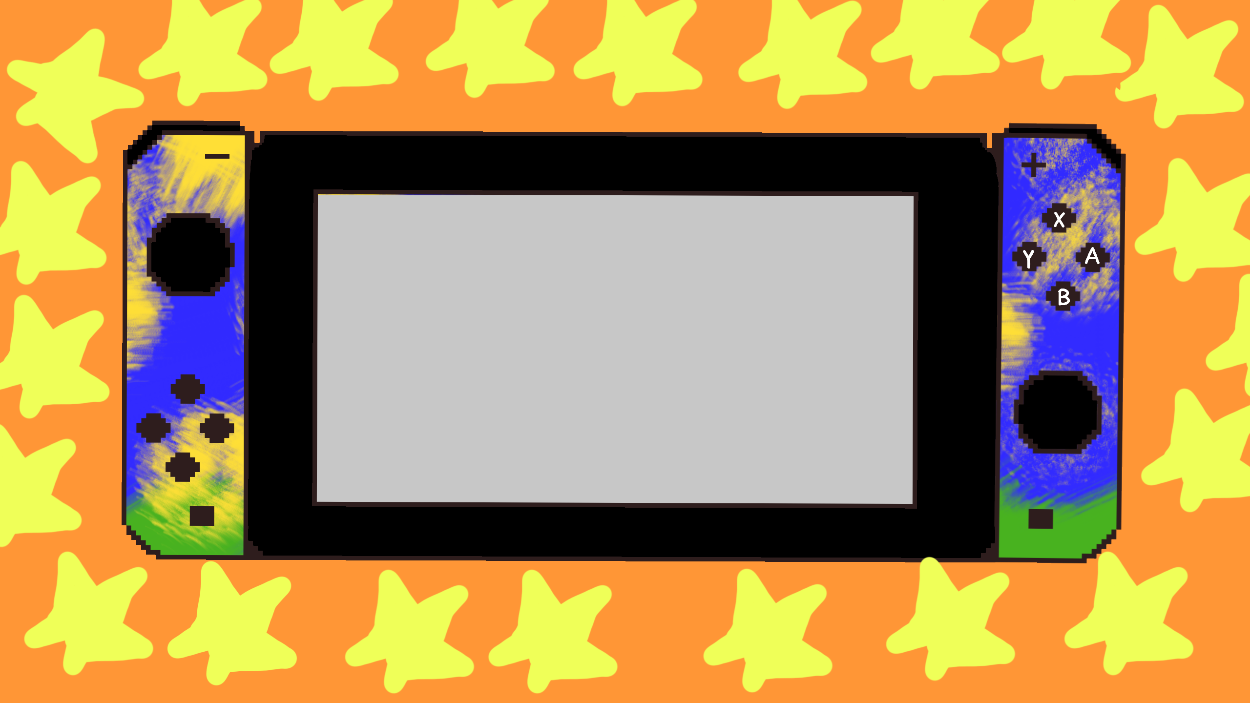 Colors Live - ♥Nintendo Switch Base♥ by DinoNuggetNay