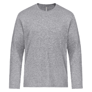 ATC 24EVER™ RING SPUNCOTTON LONG SLEEVE TEE –SPORT GREY with FWS 3.5in-CF34861
