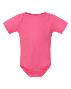 Infant Baby Rib Bodysuit- Hot Pink with KAG Canada - 4.5IN-CF36901