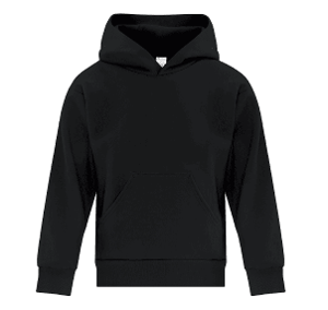 ATC™ EVERYDAY FLEECE YOUTH HOODIE- BLACK with SeedMaster - Medium -CF36601