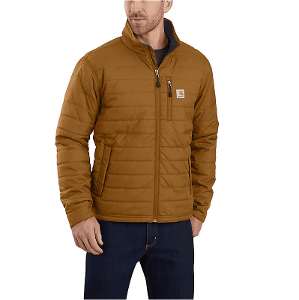 CARHARTT MEN'S Carhartt Gilliam Jacket - CARHARTT BROWN with SeedMaster - Stacked -CF36606