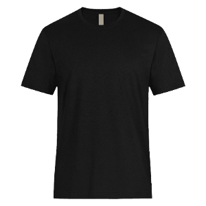 ATC 24EVER™ RING SPUNCOTTON TEE - BLACK with MacDon Harvest Specialist Full Color-CF36637