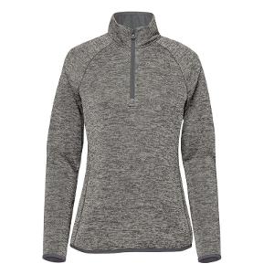 WOMEN'S YOSEMITE 1/2 ZIP PULLOVER - GRANITE HEATHER with Bourgault One Color - 2024-CF32968