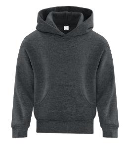 ATC™ EVERYDAY FLEECE YOUTH HOODIE - DARK HEATHER GREY with SeedMaster - Medium -CF36600