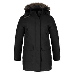 Ultimate - Ladies Cold Weather Parka w/ Detachable Hood - Black with Sigfusson Northern-CF33940