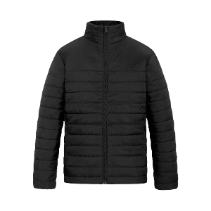 CH ESSENTIAL® GO TO PUFFY YOUTH JACKET - BLACK with SeedMaster - Stacked -CF36603