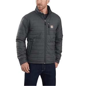 CARHARTT MEN'S CARHARTT GILLIAM JACKET - SHADOW with SeedMaster - Stacked -CF36607