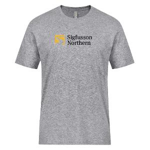 ATC 24EVER™ RING SPUNCOTTON TEE – SPORT GREY with Sigfusson Northern - Heat Transfers-CF35541