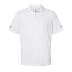 ADIDAS PERFORMANCE POLO - WHITE with Bourgault One Color - 2024-CF36189