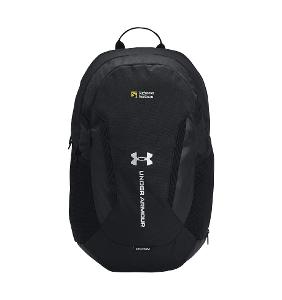 UNDER ARMOUR HUSTLE BACKPACK 6.0 - BLACK with Sigfusson Northern-CF31547