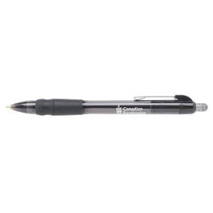 MAX GLIDE CLICK CORPORATE PEN BLACK W/ BLUE INK