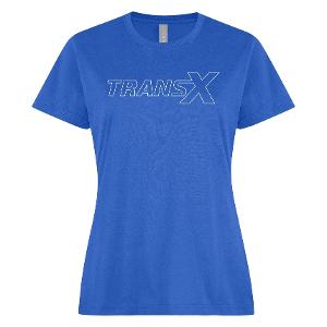 ATC 24EVER™ RING SPUN COTTON LADIES' TEE - ROYAL with TransX 10"W-CF35215