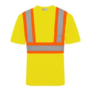 SHORT SLEEVE POLYESTER TRAFFIC TSHIRT