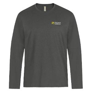 ATC 24EVER™ RING SPUNCOTTON LONG SLEEVE TEE –CHARCOAL with Sigfusson Northern-CF35564