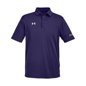 UNDER ARMOUR MEN'S TECH™ POLO - PURPLE with Sigfusson Northern-CF33257