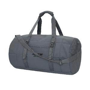 KOI® MATTE QUILTED BARREL DUFFEL 27L - STORM GREY with Major Drilling 3.25"W-CF35356