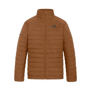 CH ESSENTIAL® GO TO PUFFY YOUTH JACKET- SADDLE BROWN with CCL-CF35080
