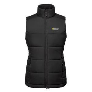 WOMEN'S SIERRA THERMAL VEST - BLACK with Sigfusson Northern-CF35575