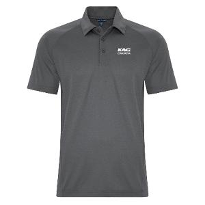 COAL HARBOUR® TECH MESH SNAG RESISTANT POLO - DARK GREY with KAG Embroidery-CF34640