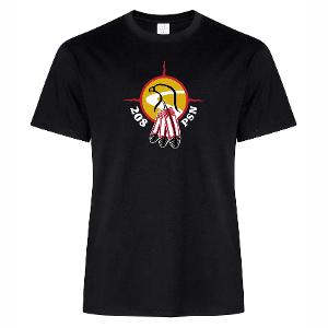 ATCâ„¢ EVERYDAY RING SPUN COTTON TEE - BLACK with Sigfusson Northern 208 PSN - 2.75 IN-CF34731