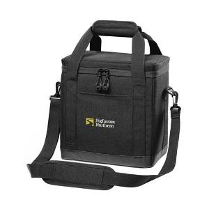 AQUARIUS 16 COOLER BAG - BLACK with Sigfusson Northern-CF33219